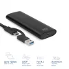 SSD-Gehäuse ACT AC1615 USB-C M.2 NVMe PCIe 10 Gbit/s Schwarz
