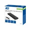 SSD-Gehäuse ACT AC1615 USB-C M.2 NVMe PCIe 10 Gbit/s Schwarz