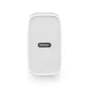 ACT Kompakter USB-C-Ladeadapter 20W Schnellladung Innenbereich Universal Weiß