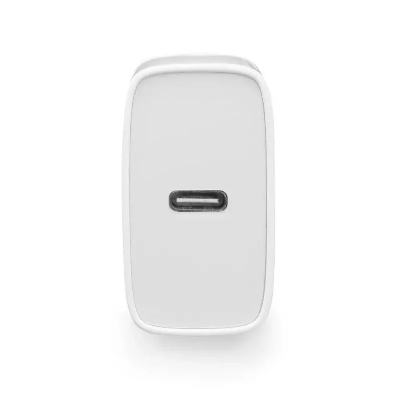 ACT Kompakter USB-C-Ladeadapter 20W Schnellladung Innenbereich Universal Weiß