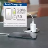 ACT Kompakter USB-C-Ladeadapter 20W Schnellladung Innenbereich Universal Weiß