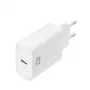 ACT Kompakter USB-C-Ladeadapter 20W Schnellladung Innenbereich Universal Weiß