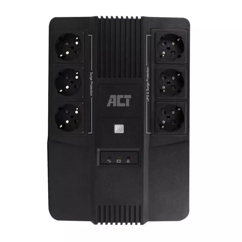 ACT Line Interactive USV 600 VA - mit Schutzkontaktsteckdosen