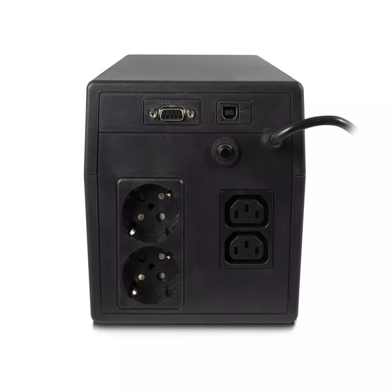 ACT Line Interactive USV 1000VA - 600W mit AVR, LCD-Anzeige
