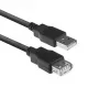 ACT USB 2.0 Verlängerungskabel A Stecker - A Buchse 1,8 Meter, Zip-Beutel