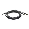 Audiokabel ACT AC3605 1,5 m 3,5 mm auf 2 x RCA Schwarz