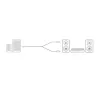 Audiokabel ACT AC3605 1,5 m 3,5 mm auf 2 x RCA Schwarz