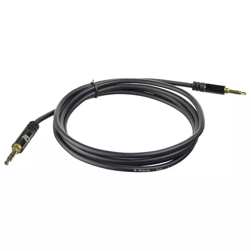ACT 10 Meter hochwertiges Audio-Verbindungskabel 3,5 mm Stereo-Klinke Stecker – Stecker