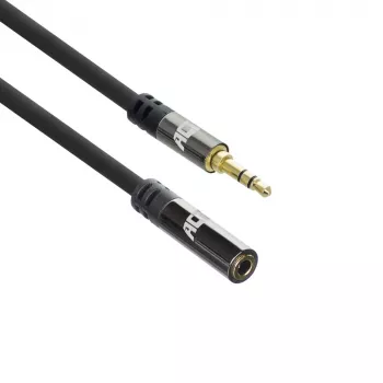 ACT 5 meter High Quality Audio-Verlängerungskabel 3,5 mm Stereo-Klinkenstecker auf -buchse