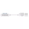ACT Black 15,0 Meter U/UTP CAT6 Patchkabel mit RJ45-Steckern