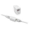 Modularer RJ-45-Koppler ACT AC4105 Weiß Anschluss 1 RJ-45 Anschluss 2 RJ-45