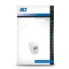 Modularer RJ-45-Koppler ACT AC4105 Weiß Anschluss 1 RJ-45 Anschluss 2 RJ-45