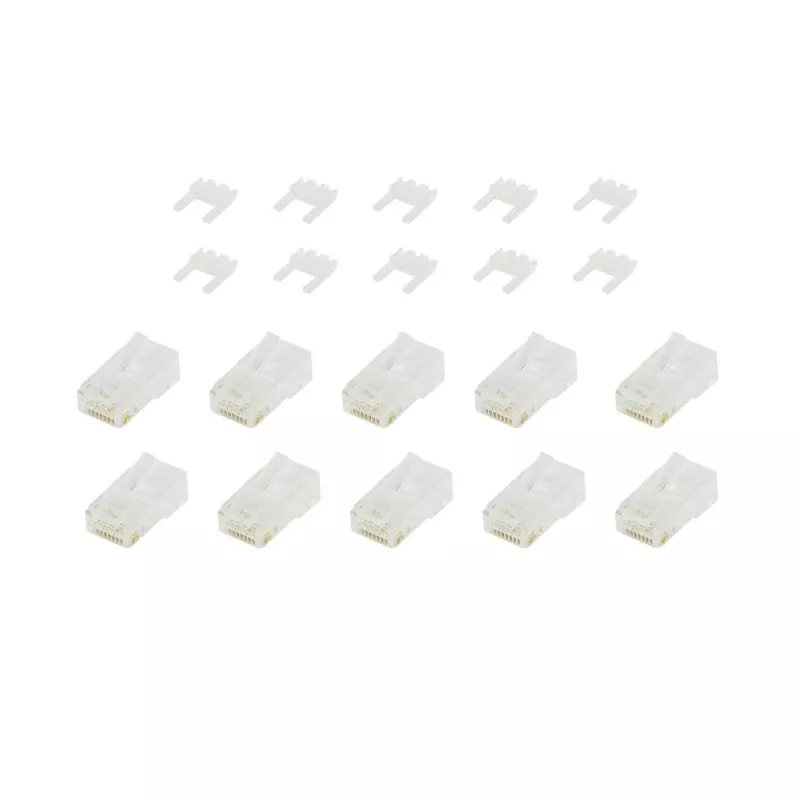 ACT Modular RJ-45-Stecker CAT6 10x