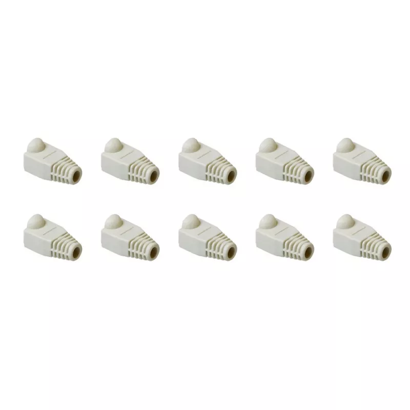 ACT UTP Kabeltüllen, RJ45, Kabeltülle, Grau, RJ45, 10 Stück