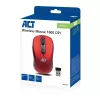 ACT Wireless Maus 1600 DPI Rechtshänder Optisch RF Funk Rot