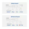 USB Hub ACT AC6125 3.2 Gen 1 Typ-A 5000 Mbit/s Grau