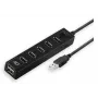 USB-Hub ACT AC6215 480 Mbit/s Schwarz