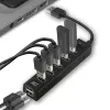 USB-Hub ACT AC6215 480 Mbit/s Schwarz