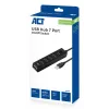 USB-Hub ACT AC6215 480 Mbit/s Schwarz