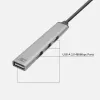 ACT AC6225 USB 2.0 Hub 480 Mbit/s Grau Aluminium