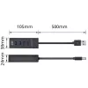 ACT AC6300 USB 3.2 Gen 1 Hub Typ-A 5000 Mbit/s Schwarz
