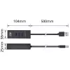Docking Station ACT AC6310 USB 3.2 Gen 1 Kabelgebunden Schwarz Ethernet