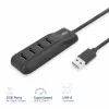 ACT AC6320 Schnittstellen-Hub USB 3.2 Gen 1 (3.1 Gen 1) Type-A 5000 Mbit/s Schwarz