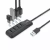 ACT AC6320 Schnittstellen-Hub USB 3.2 Gen 1 (3.1 Gen 1) Type-A 5000 Mbit/s Schwarz