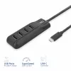 ACT AC6420 Schnittstellen-Hub USB 3.2 Gen 1 (3.1 Gen 1) Type-C 5000 Mbit/s Schwarz
