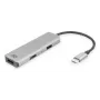 ACT USB-C 4K Multiport-Adapter für 2 HDMI-Monitore, USB-A-Datenanschluss