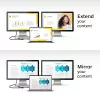 ACT USB-C 4K Multiport-Adapter für 2 HDMI-Monitore, USB-A-Datenanschluss