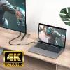 ACT USB-C 4K Multiport-Adapter für 2 HDMI-Monitore, USB-A-Datenanschluss