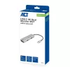 ACT USB-C 4K Multiport-Adapter für 2 HDMI-Monitore, USB-A-Datenanschluss