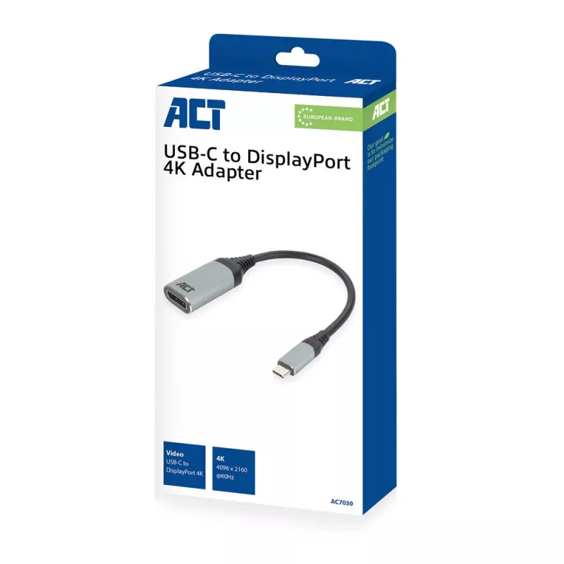 USB-C auf DisplayPort Adapter ACT AC7030