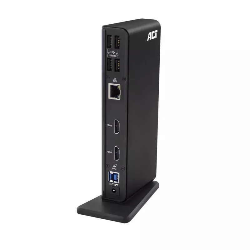 ACT Universal USB-C oder USB-A Dockingstation, für 2 HDMI-Monitore, DisplayLink