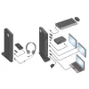 ACT Universal USB-C oder USB-A Dockingstation, für 2 HDMI-Monitore, DisplayLink