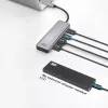 ACT AC7072 USB 3.2 Gen 1 Type-C Hub 5000 Mbit/s Schwarz Grau