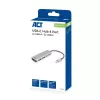 ACT AC7072 USB 3.2 Gen 1 Type-C Hub 5000 Mbit/s Schwarz Grau