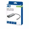 ACT USB-C 4K Dockingstation für 1 HDMI-Monitor, Ethernet, USB-A, PD-Durchschleifung