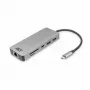 ACT USB-C 4K Dockingstation für 1 HDMI-Monitor, Ethernet, USB-C, USB-A, Kartenleser und PD-Durchleitung