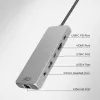 ACT USB-C 4K / 8K 30Hz Dockingstation für 1 HDMI-Monitor, 2,5 Gigabit Ethernet, USB-C 10Gbps, USB-A 10Gbps, 3,5mm Audio, PD-Durchschleifung