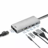 ACT USB-C 4K / 8K 30Hz Dockingstation für 1 HDMI-Monitor, 2,5 Gigabit Ethernet, USB-C 10Gbps, USB-A 10Gbps, 3,5mm Audio, PD-Durchschleifung