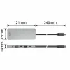 ACT USB-C 4K / 8K 30Hz Dockingstation für 1 HDMI-Monitor, 2,5 Gigabit Ethernet, USB-C 10Gbps, USB-A 10Gbps, 3,5mm Audio, PD-Durchschleifung