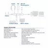ACT USB-C 4K / 8K 30Hz Dockingstation für 1 HDMI-Monitor, 2,5 Gigabit Ethernet, USB-C 10Gbps, USB-A 10Gbps, 3,5mm Audio, PD-Durchschleifung