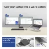 ACT Universal USB-C Docking Station 4K, für 2 HDMI/DisplayPort-Monitore, DisplayLink, kompaktes Design