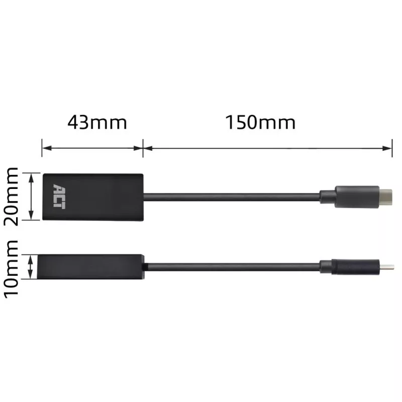 USB-C-auf-HDMI-Adapter ACT AC7305