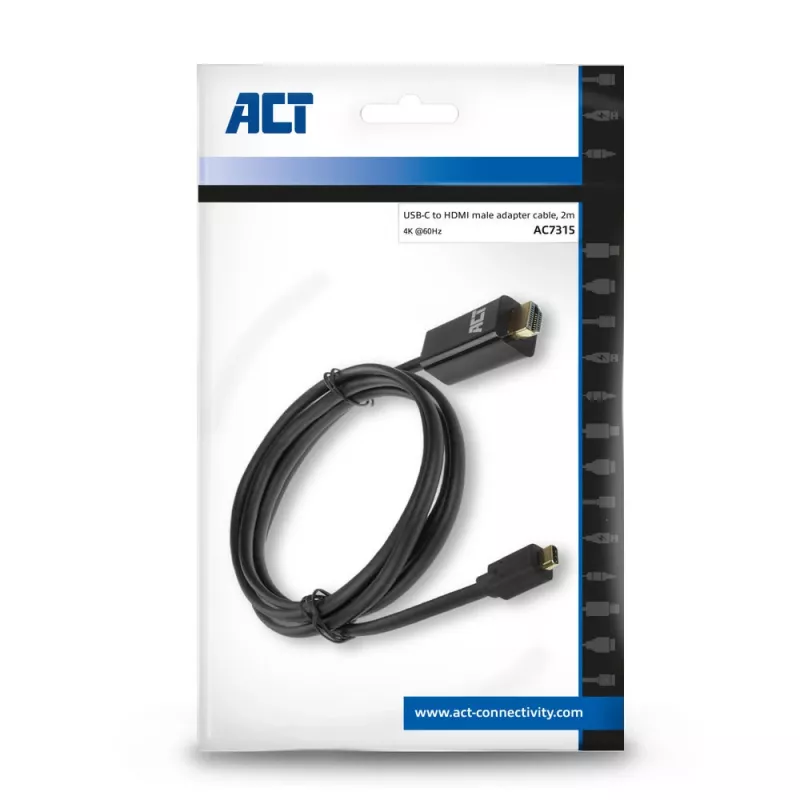 USB-C zu HDMI Kabel ACT AC7315 2 Meter