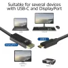 USB-C-auf-DisplayPort-Kabel ACT AC7325 2 Meter