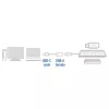 ACT USB 3.0 Kabel OTG USB-C Stecker auf USB-A Buchse 0,2 m 5 Gbit/s