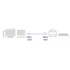 ACT USB 2.0-Kabel USB-A auf USB-C 1 Meter AC7350